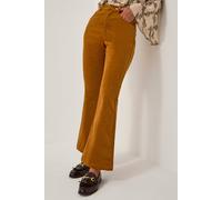 Monsoon Women's Cassidy Corduroy Flare Trousers Camel | Size: 14 Monsoon Camel 14