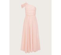 Monsoon Chiffon One Shoulder Prom Dress (8-15 Yrs) Pink