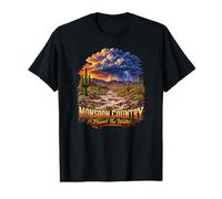 Monsoon Country Respect The Water Flash Flood Safety Value Graphic T-Shirt