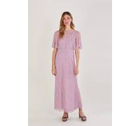 Monsoon 'elizabeth' Embellished Maxi Dress In Brown Brown 6