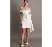 Monsoon Enrique Off-Shoulder Bridal Dress Ivory Ivory 14