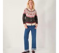 Monsoon Feliz Fairisle Cardigan MULTI 2XL