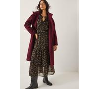 Monsoon Freya Coat Red Red L