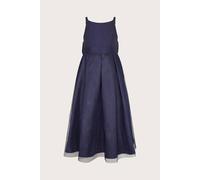 Monsoon Girl's Anastasia Sparkle Mesh Maxi Dress in Blue | Size: 4 Years