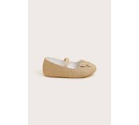 Monsoon Girl's Baby Butterfly Walker Shoes Gold | Size: 9/12 m