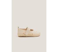 Monsoon Girl's Baby Daisy Espadrille Shoes Ivory | Size: Infant 12 Monsoon Ivory Infant 12