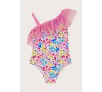 Monsoon Girl's Baby Ditsy Mesh Swimsuit Multi | Size: 0/3 m