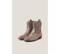 Monsoon Girl's Brooke Metallic Cowboy Boots Bronze | Size: Infant 13 Monsoon Bronze Infant 13