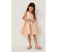 Monsoon Girl's Layla Jacquard Bubble Dress Gold | Size: 12/13 Years
