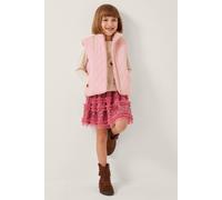 Monsoon Girl's Reversible Floral Quilted Gilet Pink | Size: 7/8 Years