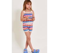Monsoon Girl's Wavy Stripe Knit Shorts Multi | Size: 11/12 Years