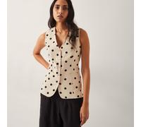 Monsoon Isabel Waistcoat IVORY 2XL
