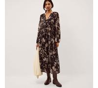 Monsoon Jada Print Dress CHOCOLATE 2XL