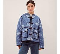 Monsoon Jayda Print Jersey Jacket BLUE 2XL