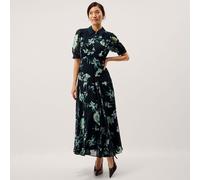 Monsoon Lilwen Floral Dress NAVY SIZE 12