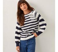 Monsoon Lou Lace Jumper NAVY 2XL