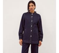 Monsoon Louisa Longline Jacket INDIGO SIZE 10