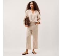 Monsoon Lucy Linen Trousers Standard KHAKI 2XL