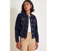 Monsoon Maya Seam Denim Jacket Denim
