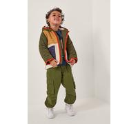 Monsoon Men's Colourblock Quilted Jacket Multi | Size: 15-16 Years Monsoon Multicolor 15-16 Years