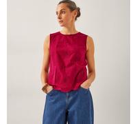 Monsoon Orla Broderie Tank RED 2XL
