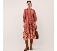 Monsoon Palmer Print Jersey Dress RED 2XL