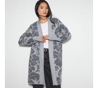 Monsoon Pip Pattern Coatigan CHARCOAL 2XL