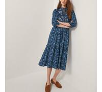 Monsoon Sofia Print Jersey Dress BLUE 2XL