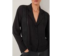 Monsoon Women's Tamara Lace Blouse Black | Size: Large Monsoon Black L
