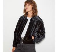 Monsoon Velvet Bomber PETROL 2XL