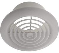 Monsoon White Round Ceiling Diffuser (4907W)