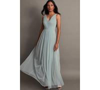 Monsoon Women's Anne Mesh Maxi Dress Green | Size: 20