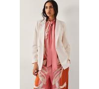 Monsoon Women's Ashley Double-Breasted Blazer Ivory | Size: 8 Monsoon Ivory 8