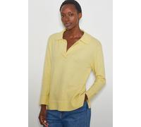 Monsoon Women's Carla Collar Jumper Yellow | Size: Small Monsoon Yellow S