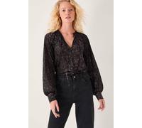 Monsoon Women's Dory Sparkle Shirt Black | Size: 2XL Monsoon Black 2XL