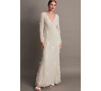 Monsoon Women's Florence Embellished Bridal Dress Ivory | Size: 12 Monsoon Ivory 12