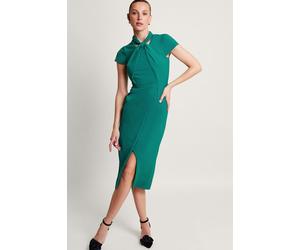 Monsoon Women's Garda Shift Dress Green | Size: 18 Monsoon Green 18
