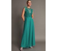 Monsoon Women's Irina Hand-Embellished Maxi Dress Green | Size: 6 Monsoon Green 6