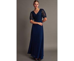 Monsoon Women's Lilibet Lace Maxi Dress Blue | Size: 8 Monsoon Blue 8