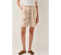 Monsoon Women's Lucy Longline Shorts Natural | Size: Large
