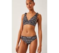 Monsoon Women's Macie Shell Print Bikini Top Black | Size: 18 Monsoon Black 18