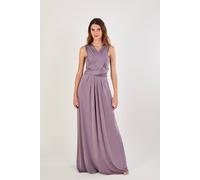 Monsoon Women's 'Thea' Twist Me Tie Me Maxi Dress in Brown | Size: 20