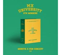 Monsta X Fan-Concert (MX University) (NTSC/Region 0) (incl. 166pg Photobook, 2x Sticker, Envelope, 6x Bookmark Set, 6x Photocard Set + Folded Poster)