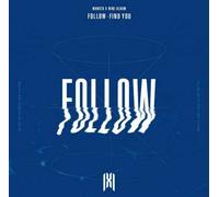 MONSTA X FOLLOW-FIND YOU 7th Mini Album [ Ver.2 ] 1ea CD+72p Photo Book+1ea Group Mini Poster(On pack)+32p Lyrics Book+1ea Photo Card+1ea Stand Photo Card+1ea STORE GIFT CARD