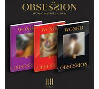 MONSTA X - MONSTA X WONHO [ OBSESSION ] 1st Single Album ( VER.3 ) ( 1ea CD+1ea PRE-ORDER ITEM+104p Photo Book+1ea Photo Card+1ea Mini Poster Set(1set 3ea) )
