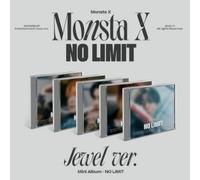 Monsta X NO LIMIT Mini Album Vol. 10 (Jewel Version) (Random Version)[+Extra Photocard]