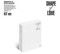 MONSTA X SHAPE OF LOVE Mini Kihno Album In ir-Kit+Title & Credit Card+Post Card +24 Photo Card+Member Photo Card+STORE GIFT CARD SEALED