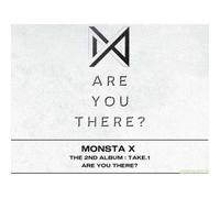MONSTA X - [Take.1 Are You There? 2nd Album Random Ver CD+PhotoBook+2p Card+Pre-Order+Tracking