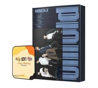 MONSTA X Unfold Album [Heartbreak ver]+Pre Order Benefits+BolsVos Exclusive Idol-Inspired Digital Merches