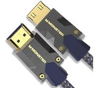 Monster 1.5m HDMI 2.1 Cable, 8K@60Hz, 4K@120Hz, HDR, eArc, Gold Connectors, Compatible with PS4/PS5/Xbox, Blue